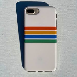 CASELY iPhone 7 Plus Case - Rainbow Stripe